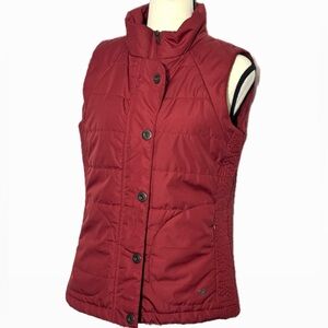 EUC! Rich Red COTTON GINNY Fall/Winter Vest Size Small